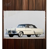 Металлическая табличка Ford Crestline Sunliner Convertible Coupe (76B)